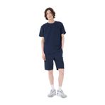 Jeep Basic Sweat Şort, M, 5003223020, Lacivert, Erkek