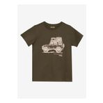 Jeep Baskılı Haki Erkek Çocuk T-Shirt J5SB-TST7763