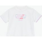 Jeep Baskılı Kırık Beyaz Kız Çocuk T-Shirt J6SG-TST7623