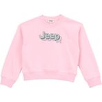 Jeep Baskılı Kız Çocuk Pembe Sweatshırt J5WG-SWT7553 - 9 - 10 Yaş