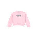 Jeep Baskılı Kız Çocuk Pembe Sweatshırt J5WG-SWT7553