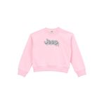 Jeep Baskılı Kız Çocuk Sweatshırt, 7-8 Yaş, 5003274343, Pembe, kız-çocuk