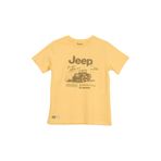 Jeep Baskılı Sarı Erkek Çocuk T-Shirt J6SB-TST7690