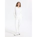 Jeep Bato Yaka Baskılı Sweatshirt, S, 5003276438, Ekru, kadın