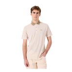 Jeep Bej Melanj Relaxed Keten Karışımlı Polo T-Shirt, 2XL, 5003223011, Bej Melanj, Erkek