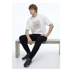 JEEP Beyaz Erkek Relaxed Baskılı T-Shirt J6SM-TST7280