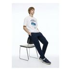 JEEP Beyaz Erkek Relaxed Baskılı T-Shirt J6SM-TST7304