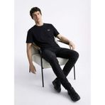 Jeep Bisiklet Yaka Basic Baskılı T-Shirt, M, 5003097152, Siyah, Erkek