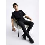 Jeep Bisiklet Yaka Basic Baskılı T-Shirt, XL, 5003097152, Siyah, Erkek