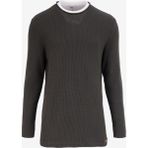 Jeep Bisiklet Yaka Basic Düz Haki Erkek Kazak J4WM-KZK4300 - 2XL