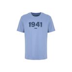 Jeep Bisiklet Yaka Baskılı Açık Mavi T-Shirt J6Sm-Tst7303, 2XL, 5003328118, Açık Mavi, Erkek