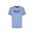 Jeep Bisiklet Yaka Baskılı Açık Mavi T-Shirt, L, 5003328118, Açık Mavi, Erkek