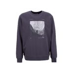 Jeep Bisiklet Yaka Baskılı Sweatshirt, L, 5003276390, Antrasit, erkek