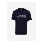 JEEP Bisiklet Yaka Baskılı T-Shirt J5SM-TST7351, L, 5003222947, Lacivert, Erkek