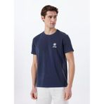Jeep Bisiklet Yaka Baskılı T-Shirt, S, 5003223037, Lacivert, Erkek