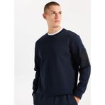 Jeep Bisiklet Yaka Düz Sweatshirt, S, 5003262603, Lacivert, erkek