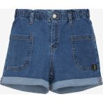 Jeep C4SG-SHT4022 İndigo Relaxed Denim Kız Çocuk Şort