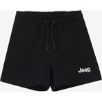 Jeep C4SG-SHT7033 Siyah Relaxed Baskılı Kız Çocuk Şort