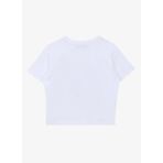 Jeep C4SG-TST4112 Ekru Polo Yaka Baskılı Kız Çocuk T-Shirt