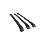 Jeep Cherokee Kj 2002-2007 Arası İle Uyumlu Ace-1 Ara Atkı Tavan Barı Siyah 3 Adet Bar