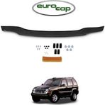 Jeep Cherokee Ön Kaput Koruma Uyumlu Rüzgarlığı 3mm Akrilik (abs) Parlak Siyah Deflektör 2002-2008