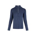 Jeep Dik Yaka Basic Düz Kazak, XL, 5003160029, Lacivert, Erkek