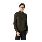 Jeep Dik Yaka Relaxed Düz Sweatshirt, S, 5003229185, Haki, erkek