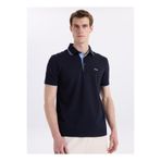 Jeep Düz Lacivert Erkek Polo T-Shirt J6SM-TST7399