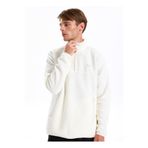 Jeep Ekru Erkek Dik Relaxed Polar Sweatshırt C4WM-SWT4201