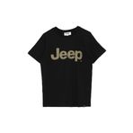 Jeep Erkek Çocuk Bisiklet Yaka Oversized Baskılı T-Shirt, 13-14 Yaş, 5003127573, Siyah, Erkek Çocuk