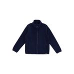 Jeep Erkek Çocuk Lacivert Polar Sweatshirt, Dik Yaka, Relaxed Fit, 7-8 Yaş