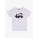 Jeep Erkek Çocuk T-Shirt 5003222472, Beyaz, 7-8 Yaş