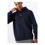 Jeep Erkek Kapüşonlu Relaxed Fit Sweatshirt, Lacivert, 2XL