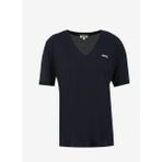Jeep J4SL-TST7025 Antrasit V Yaka Relaxed Kadın T-Shirt