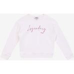 Jeep J4WG-SWT7562 Baskılı Ekru Kız Çocuk Sweatshirt