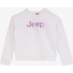 Jeep J4WG-SWT7570 Baskılı Ekru Kız Çocuk Sweatshirt