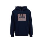 Jeep Kapüşon Yaka Baskılı Sweatshirt, 2XL, 5003276356, Lacivert, erkek