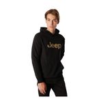 Jeep Kapüşon Yaka Baskılı Sweatshirt, M, 5003159987, Siyah, erkek