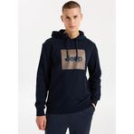 Jeep Kapüşon Yaka Baskılı Sweatshirt, M, 5003276356, Lacivert, erkek