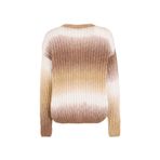Jeep Loose Fit Degrade Hırka, XL, 5003162959, Kahve - Bej, Kadın