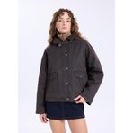 Jeep Mont Loose Fit, M, Loose Fit Mont, Kahve, Kadın