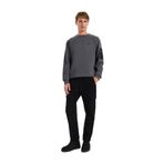 Jeep Normal Bel Düz Paça Relaxed Kargo Pantolon, L, 5003274344, Siyah, Erkek