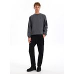 Jeep Normal Bel Düz Paça Relaxed Kargo Pantolon, M, 5003274344, Siyah, Erkek