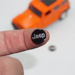 Jeep Oto Anahtar 3m Metal Alaşım Logo 2li Set