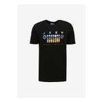 Jeep Siyah Erkek Bisiklet Yaka Relaxed Baskılı T-Shirt J4SM-TST7257