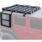 Jeep Wrangler Rubicon Jl Arka Çam Çerçevesi + Tavan Sepeti Seti