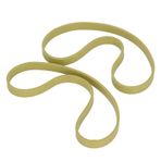 Jeffergarden 8 İnç Şerit Testere Lastiği 12.55mm Genişlik 3.17mm Kalınlık Kaymaz Lastik, Şerit Testere Değiştirme Için 2 Adet, Chartreuse