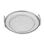 Jeffergarden Kızartılmış Gıda Yağı Tahliye Rafı, Paslanmaz Çelik Yağ Tahliye Rafı, Çıkarılabilir Filtre Eleği, Kolay Temizlenebilir, 22cm Saplı Yuvarlak, Patates Kızartması Için, Tavuk