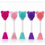 JEJU GLOW Silikon Yüz Temizleme Fırçası ve Maske Uygulama Spatulası 1 Adet