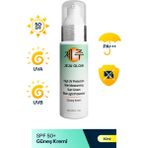 Jeju Glow Yüksek Koruma Faktörlü Güneş Kremi SPF 50+ Tüm Cilt Tipleri İçin Nemlendirici Formül 50 ml